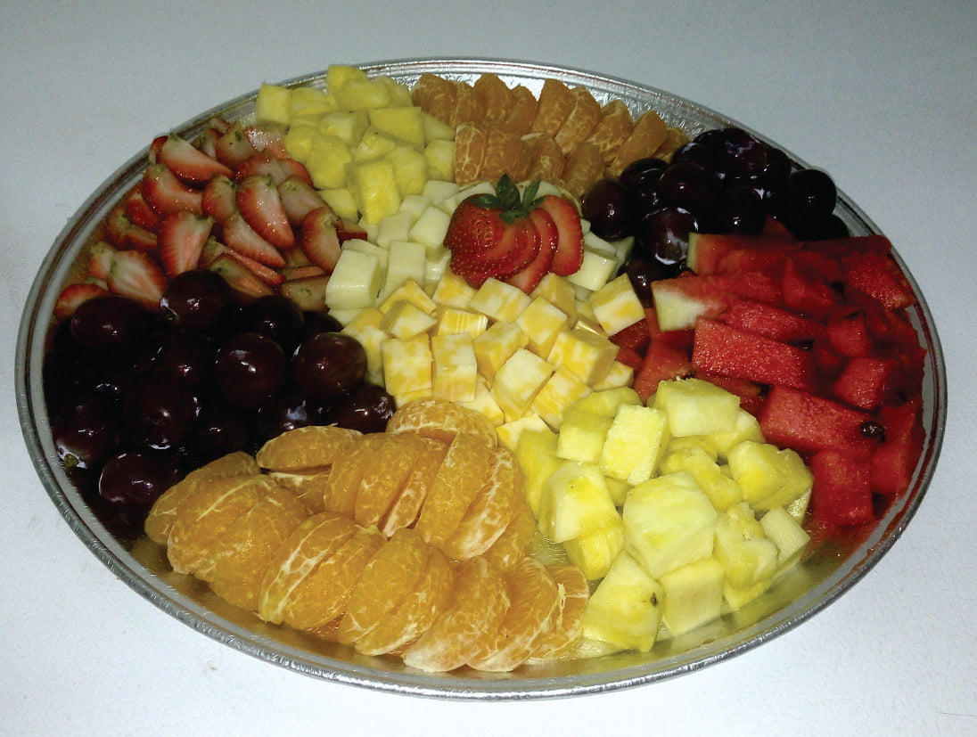 Assorted Fruits 6 kinds of Fruits according to  the time of the  Serve* 25 to 30 guests