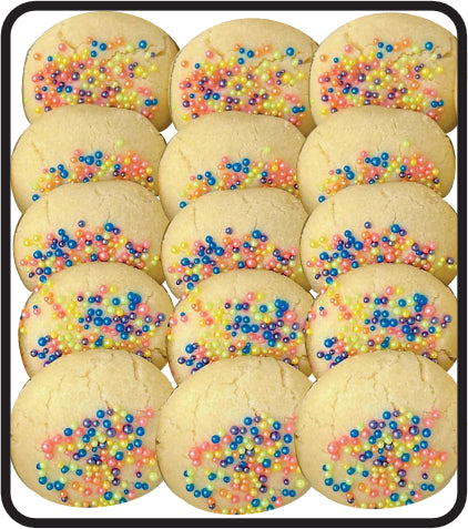 Polvorones with Guava, Sprinkles and Nutella 15pc