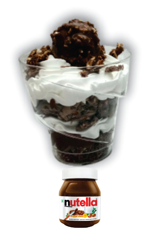 5oz. Desserts Cups of Oreo, Nutella, Kisses, Strawberry Shortcake 12 Pcs per Flavor or 12 Pcs Assortment of Flavor