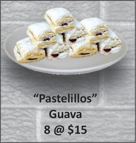 Pastelillos Guava 8 Pcs